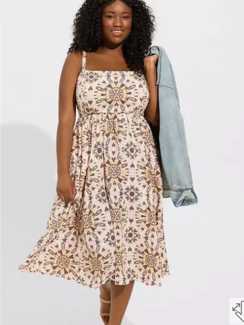 torrid Pink Floral Maxi Dress - Picture 2 of 8